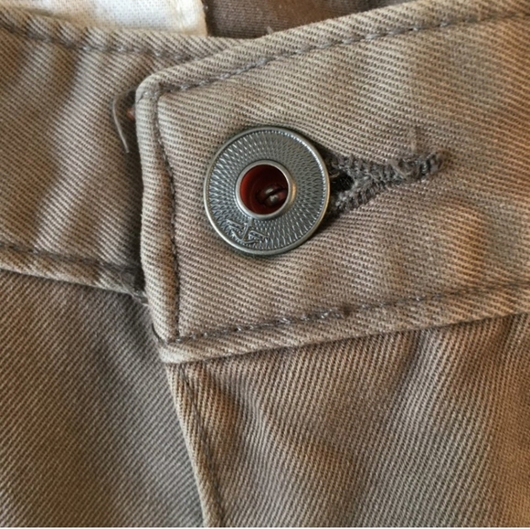 Dockers, Slim Tapered, Alpha Chino Pants, Size 33x34, Tan/Brown - Picture 3 of 5